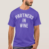 Wine funny quote friend tシャツ (正面)