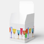 Wine Glass Favor Box フェイバーボックス (オープン)