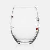 Wine Glass Rosé Spritz Recipe Guide ステムなしワイングラス (右)