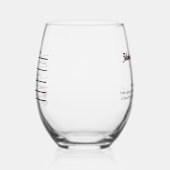 Wine Glass Rosé Spritz Recipe Guide ステムなしワイングラス (左)