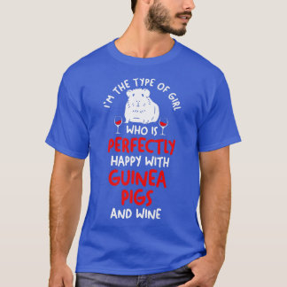 Wine Guinea pig Premium Tシャツ