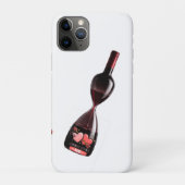 Wine Hourglass - Time Flowers Like Wine  Case-Mate iPhoneケース (裏)