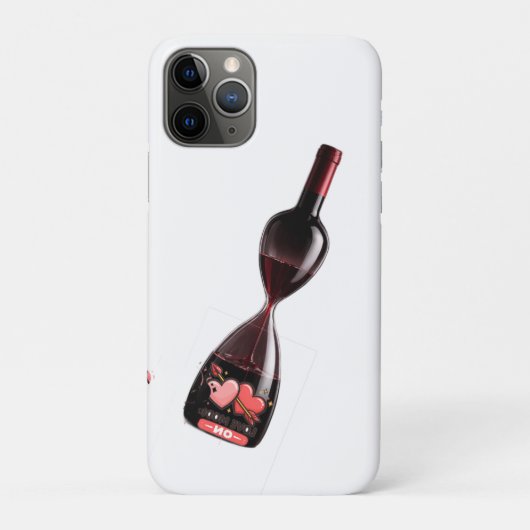 Wine Hourglass - Time Flowers Like Wine  Case-Mate iPhoneケース (裏)