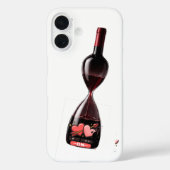 Wine Hourglass - Time Flowers Like Wine  Case-Mate iPhoneケース (裏面)