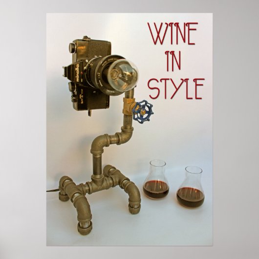 Wine In Style Poster! ポスター (正面)