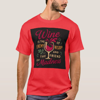 Wine Ishe Of Enemy Wisdom Andhe Friend Of friends Tシャツ