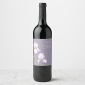  Wine Label  for a Modern Wedding.  ワインラベル (正面)