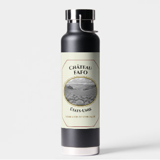 Wine Label Water Bottle ウォーターボトル