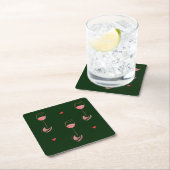 Wine lover paper coasters スクエアペーパーコースター (インサイチュ)