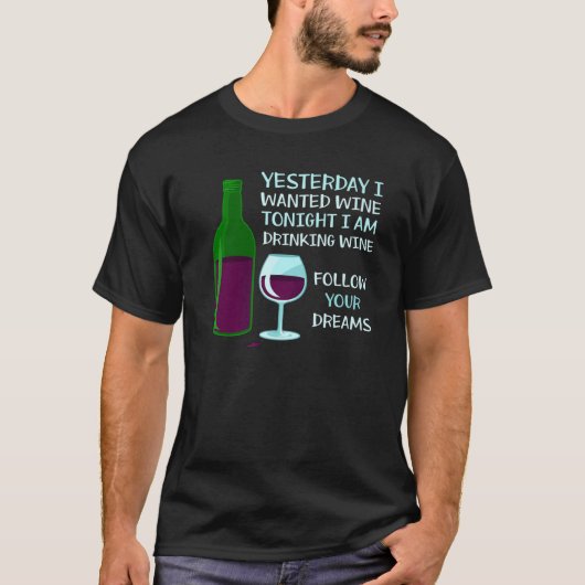 Wine Lover Sommelier - Wine Fanatic Tシャツ (正面)