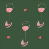 Wine lover sticker シール (正面)