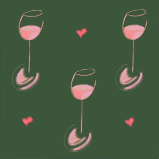 Wine lover sticker シール (正面)