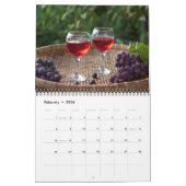 Wine Lovers Calendar カレンダー (2月 2026)