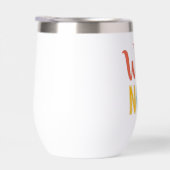 Wine Not Funny Retro Autumn Typography (右面)