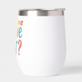 Wine Not Funny Retro Autumn Typography (左面)