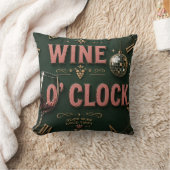 Wine O'Clock Elegant Home Bar クッション (ブランケット)