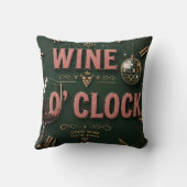 Wine O'Clock Elegant Home Bar クッション (裏面)