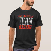 Wine Tasting Team Captain Red White Wine Tシャツ (正面)