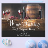 Wine Tasting Winery Flyer Invitation チラシ (シングル)