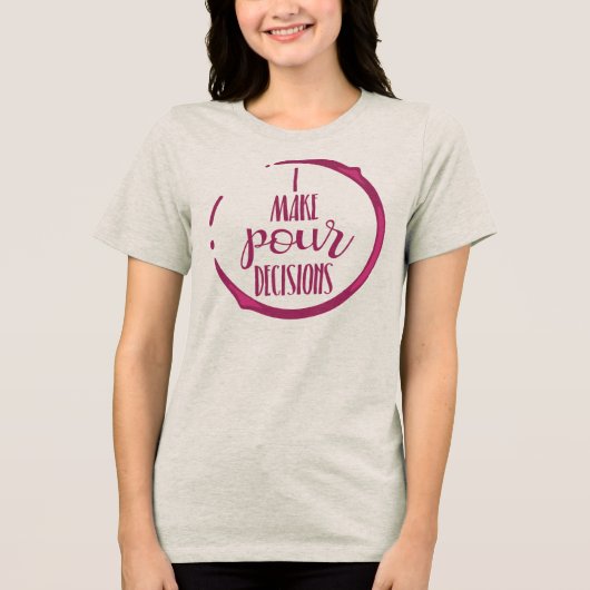 Wine-Themed Bachelorette Group トライブレンドＴシャツ (正面)
