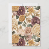 Wine Vineyard Club Old Money Advice for Baby Card 招待状 (裏面)