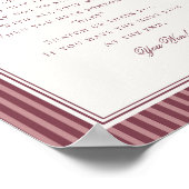 Wine Vineyard Club Old Money Baby Shower Game ポスター (角)