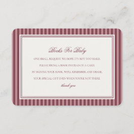 Wine Vineyard Club Old Money Books For Baby Shower エンクロージャーカード