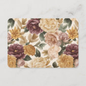 Wine Vineyard Club Old Money Diaper Raffle Insert エンクロージャーカード (裏面)