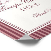 Wine Vineyard Club Old Money Share Recipe Bridal ポスター (角)