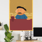 Winemakerフランスのポスター ポスター (ホームオフィス)