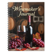 Winemaking Recipes ノートブック (正面)