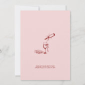 Winery Bachelorette Party 4 Wine Tasting Scorecard (裏面)