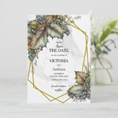 Winery Save the Date Invitation 招待状 (スタンド正面)