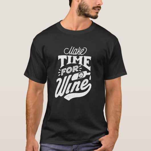 wines wine drinker wine drinker wine  wine  wine 2 tシャツ (正面)