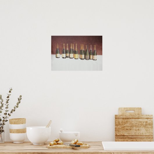 Winescapeシャンパン2003 ポスター (キッチン)