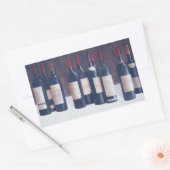 Winescape赤2003 2 長方形シール (封筒)