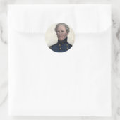 Winfield Scottスタンプのポートレート ラウンドシール (バッグ)