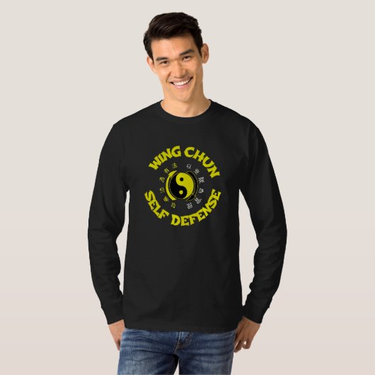 WING CHUN SELF DEFENSE   Tシャツ (正面フル)