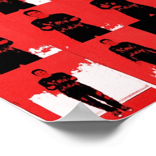 Wing Chun Siu Lim Tao Red ポスター (角)