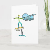 Wing Foiling Stickman カード (正面)