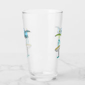 Wing Foiling Stickman タンブラーグラス (左)