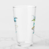 Wing Foiling Stickman タンブラーグラス (右)