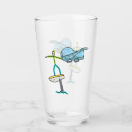 Wing Foiling Stickman タンブラーグラス