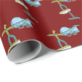 Wing Foiling Stickman ラッピングペーパー (ロールコーナー)