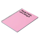 Wing It Funny Study Notebook ノートブック (左側)