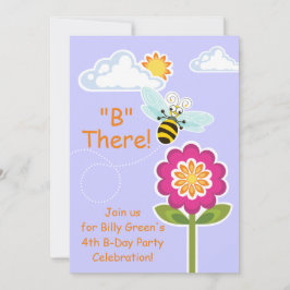 Wing-Nutz™_のまわりに_purple_B There! 招待状