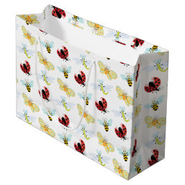 Wing-Nutz™_Fluttering Buddies_pattern_パーティーサイズ ラージペーパーバッグ