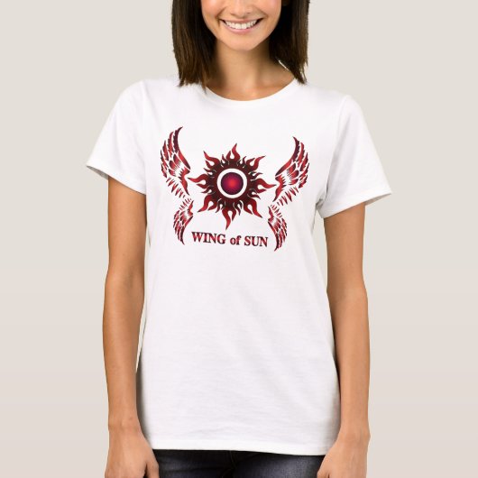 Wing of Sun Woman Shirt Tシャツ (正面)