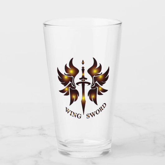 WING SWORD Drinkware タンブラーグラス (正面)