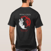 WING TSUN INTERNATIONAL SHIRT Tシャツ (裏面)